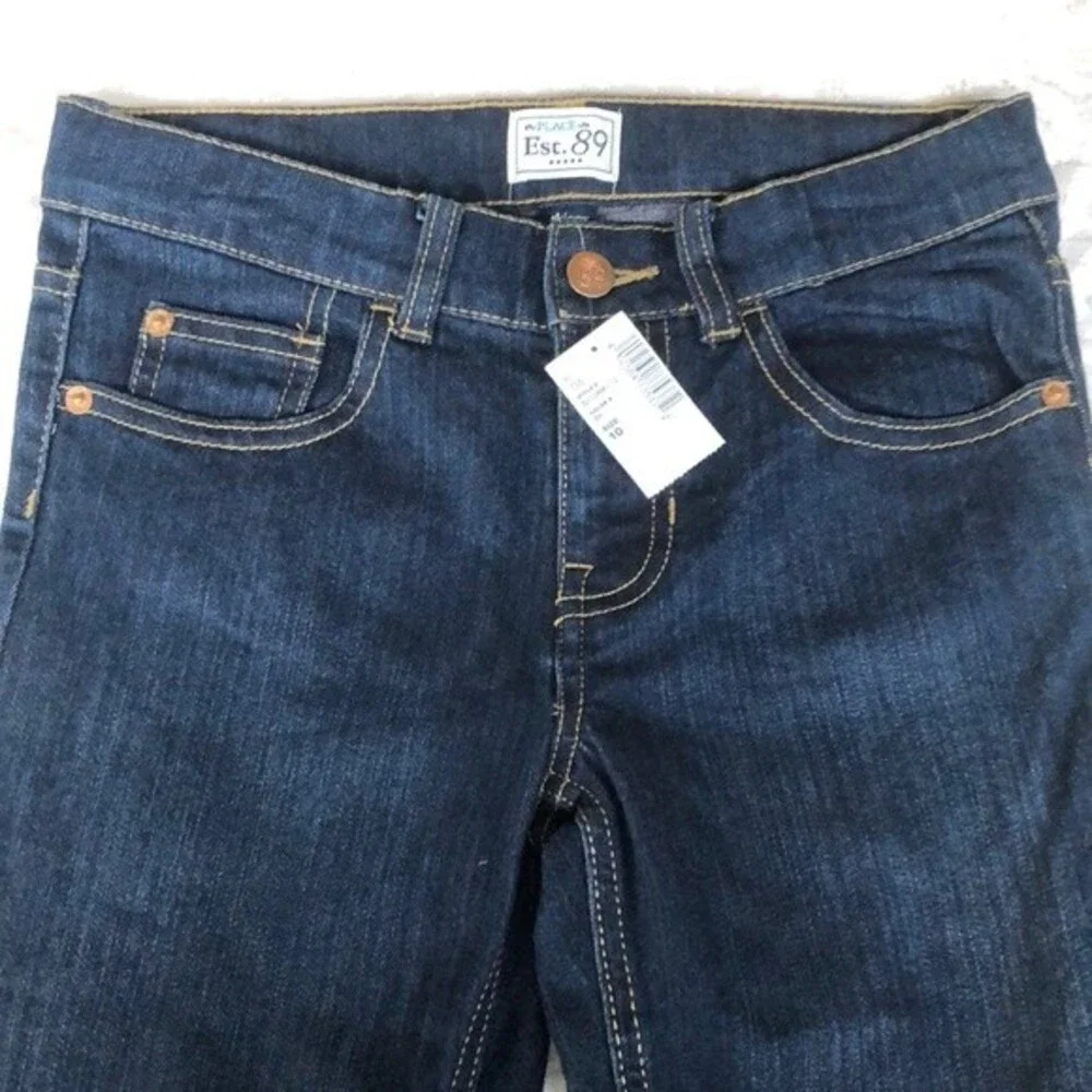 The Children’s Place TCP NWT Skinny Stretched Adjustable Waist Denim Jeans 10